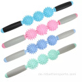 3 Spiky Igelbällchen Muskelmassage Stick Roller